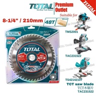 TOTAL Tools 8-1/4" (210mm) 40T / 24T TCT wood saw blade Suitable for TMS2001, TAC231522TCT, TS421421