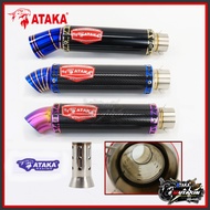 ATAKA ปลายท่อแต่ง ปลายท่อมอเตอร์ไซค์แต่ง SPARK135 SPARK150 Raider150 ปลายท่อแต่งมอเตอร์ไซค์ ท่อ ท่อสูตร ท่อมอเตอร์ไซค์