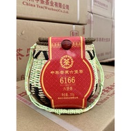 READY STOCK Chinese Liu Bao Tea中茶六堡茶6166梧州窖藏黑茶一级250g三年陈中粮茶