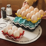 Egg Tray Egg Tray Egg Box Refrigerator Egg Tray Placement Tray Ceramic Egg Tray Household Egg Tray