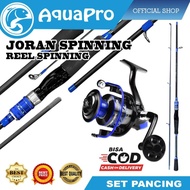 Promo Terbatas Aquapro - 1 Paket Set Alat Pancing Joran Pancing