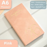 2026 Small Planner Poratble Planner Weekly Monthly Agenda Office Book Diary Book