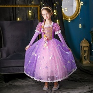 Halloween Girls' Frozen Anna & Snow White Dress - Kids Costume