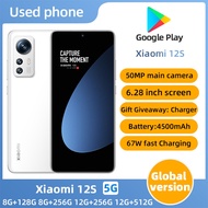 SmartPhone Xiaomi 12 s 5g 6.28 inch 50PM CAMERA Qualcomm Snapdragon 8+ Gen1 256/512GB ROM 8/12GBRAM 