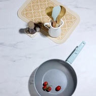 La Gourmet Emerald Hill x Collection - 28cm Ceramic Wok W/ Glass Lid