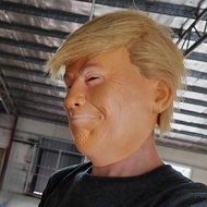 NEW Trump Latex Full Head Mask Halloween Easter Costume Party Donald Trump Presidential Cosplay Huma