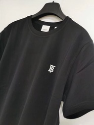 Burberry 刺繡 小TB 黑色 LOGO 短袖 T恤