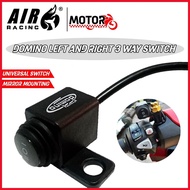 DOMINO Mini Driving Light Mirror Mount Switches Hazard Fog Light ON OFF ON Switch 3WAY