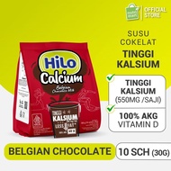 MERAH HiLo Active Belgian Chocolate 300 grams (10 Sachets) with Red Algae - High Calcium Milk