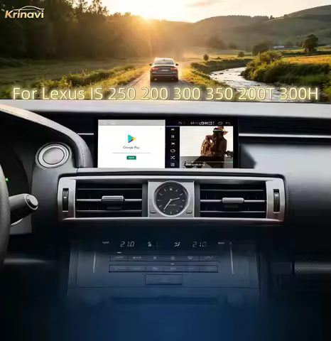 For Lexus IS 250 200 300 350 200T 300H 2013 2017 10.25'' Android 13 Qualcomm CarPlay Reserved OEM Me