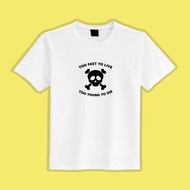 TOO YOUNG TO DIE 骷髏頭 衣服 黑T T恤 童裝 短袖 純棉 涼感衣