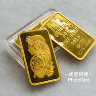 Shangmei Silver Building Fortune PAMP Swiss Bar 1g 10g 20g Gold Nugget Medieval