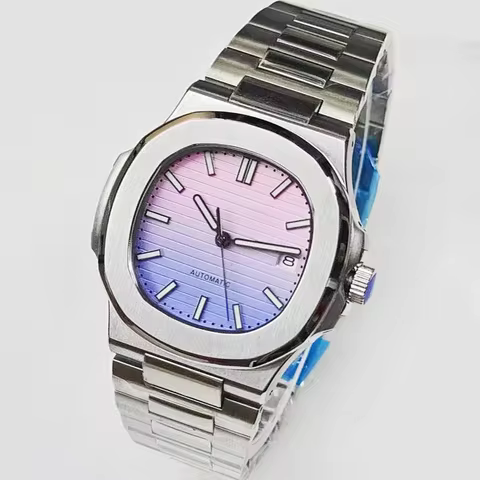 NH35 watch men's watch automatic movement mechanical watch sapphire glass watch 41mm case watch supp