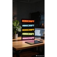 LUUS - 3D printed MINECRAFT l Small Light, Dopamine Decor