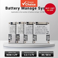 Heltec lifepo4 BMS 24V 6S BMS 7S8S 10S Li-ion balanced 18650 30A 50A 60A 80A lithium battery protect