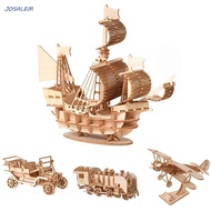 JOSALEM Sailing Ship for Children Model Toys Laser Cutting Gifts for Kids Airplane Toys