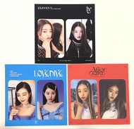 絕版罕有 IVE  Eleven Love Dive After Like 星船特典卡 Yujin, Gaeul, Rei, Wonyoung, Liz, Leeseo 安俞真, 金秋天, 直井怜, 