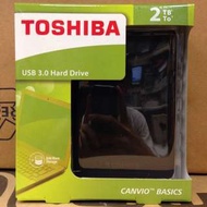 ［硬碟］TOSHIBA Canvio Basic 2TB USB3.0 2.5吋行動硬碟HDTB320AK3CA 三年保
