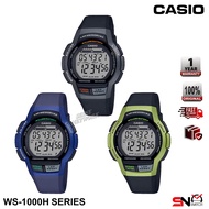 Casio WS-1000H Fashion Digital Resin Band Men Sports Watch Jam Tangan Lelaki