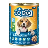 IQDOG聰明狗罐頭-雞肉+米口味400G*6