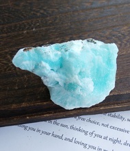 Blue Aragonite 雲南產地  藍文石 藍霰石 天然礦石 原礦