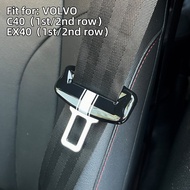 Fit for VOLVO C40 2021+ / EX40 2024+  2018-2026 seatbelts personalized decoration