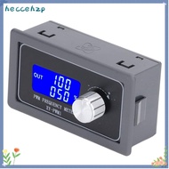 HECCEHZP PWM Signal Generator, DC 3.3V-30V LCD Display Frequency Generator, Stable Adjustable Output