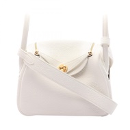 【二手】愛馬仕 (Hermes) Lindy Mini H079086CC 白色單肩包 其他 Lindy Mini 白色 女士 二手 B
