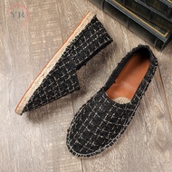 Unisex Toms Shoes Handmade Cloth Shoes Slip on Shoes Men and Women Plus Size Falts Shoes Fisherman S