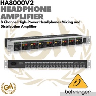 BEHRINGER HA8000 8 Channel High-Power Headphone Amplifier