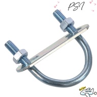 PSI 2pcs Round U-Bolts, Grade 304 Stainless Steel U Clamp Bolt, M6*34*51mm Money With Washing Machin
