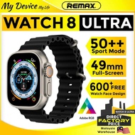 REMAX Smart Watch Waterproof Original Sports Watch Bluetooth Call Touch Screen Jam Original Smart Watch 8 Ultra 智能手表 手錶女