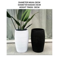 QUALITY FIBERGLASS POT PASU BUNGA LUBANG