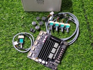 ZK-ST21 (ย้ายวอลุ่ม) **ของแท้** TPA3221 กำลังขับ100W*2+200W DC 12-30v รองรับ ปรีไมค์ zk amp แอมป์จิ๋