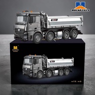 HUINA 1536 PRO 1:14 RC Dump Truck Alloy Remote Control Engineering Truck 2.4GHz Rechargeable Constru