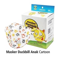 Masker Duckbill Anak/ Masker karakter