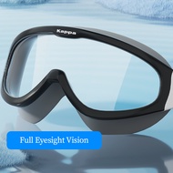 Kappa Nearsighted Minus 2.0-6.0 แว่นตาว่ายน้ํา กรอบขนาดใหญ่ สําหรับผู้ใหญ่ ทุกเพศTH
