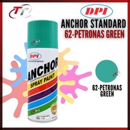 ANCHOR STANDARD Spray Can Tin Cat Paint 400ML 62 Petronas Green Hijau Sprey Ancer Standard Ori 100% 
