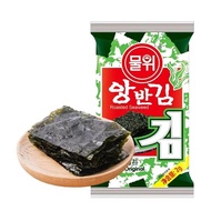 สาหร่ายเกาหลี อบกรอบ รสออริจินอล (1ซอง) สาหร่ายแบบแผ่น ปรุงรสพร้อมทานกินเปล่าก็ดี กินกับข้าวก็เยี่ยม สินค้านำเข้าจากเกาหลี