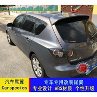 Spoiler belakang Mazda M3, spoiler belakang Mazda 3, spoiler belakang hatchback Mazda 3 dengan lampu