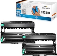 Starlet24 2 x DR2510 Drum Compatible with Brother TN-2510 TN-2510XL Toner Drum for MFC-L2835DW HL-L2