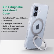 UGREEN MagSafe iPhone 17 16 Phone Case Magnetic with Ring Protective Anti-collision Phone Case for