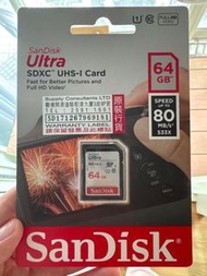 SanDisk Ultra SDXC UHS-I 64GB