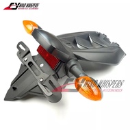 Rear Fender Splash Guard License Plate Holder Light Bracket Turn lamp For Yamaha FZ6 FZ 6 FZ6-R 6 FZ