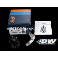DW DWR1000 ADJUSTABLE FUEL PRESSURE REGULATOR 30-120PSI 8AN QUAD IN / 6AN BLACK
