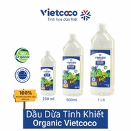 VIETCOCO ORGANIC PURE COCONUT OIL(250ml,500ml,1liter). COMMITMENT TO GENUINE PRODUCTS.