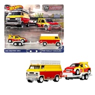 Hot Wheels Premium 1/64 Scale Team Transport MG Metro 6R4 HW Rally Hauler Die-cast Cars HCR29