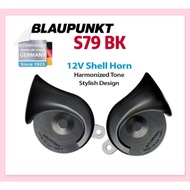 Blaupunkt S72 BK 12V Shell Horn - Black | Car Horn | Horn Kereta | Hon Kereta | Original | Kuat Buny