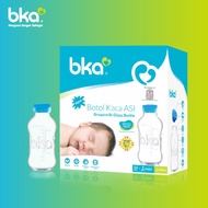 BKA Botol Asi Kaca - Botol Kaca Asip BKA - Botol Vial 100ml - Botol Asi Vial Merk BKA