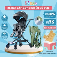 IQ Kao 2-way stroller, high-quality folding for babies, rotates 360 degrees, has convenient multi-fu